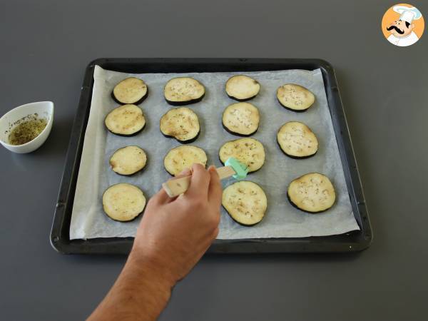 Aubergines au four, un plat d'accompagnement savoureux et léger - Préparation etape 4