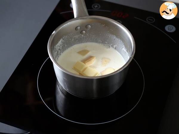 Verrines de crèmes au chocolat et nougat : une présentation ultra facile pas à pas - Préparation etape 7