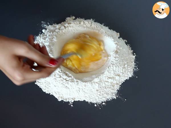 Comment faire des pâtes maison : les sorpresine, de jolies petites pâtes - Préparation etape 1