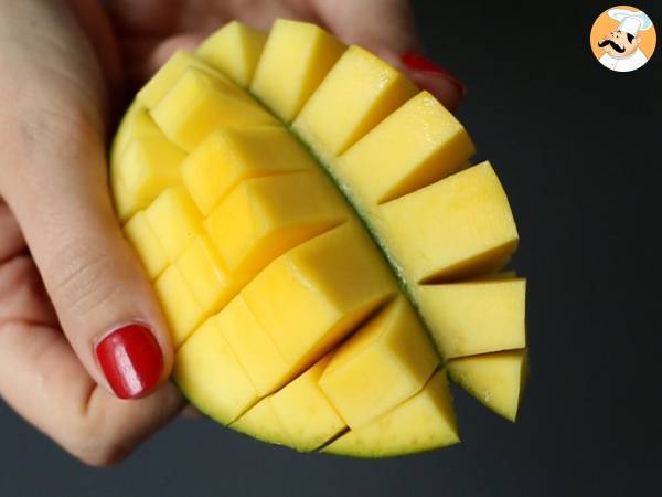 Verrines crevettes mangue pour un apéritif sucré/salé - Préparation etape 4