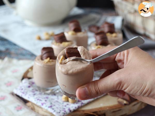 Verrines Kinder Bueno super gourmandes et sans cuisson - Préparation etape 8