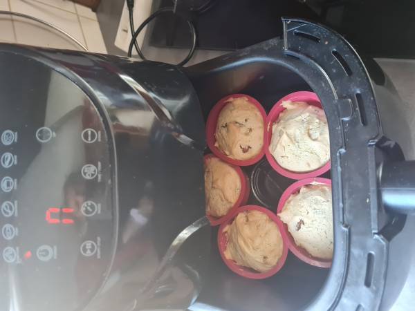 Muffins aux blanc d'œufs - Préparation etape 2