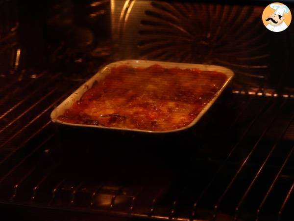 Gratin d'aubergines à la Parmigiana - Préparation etape 10