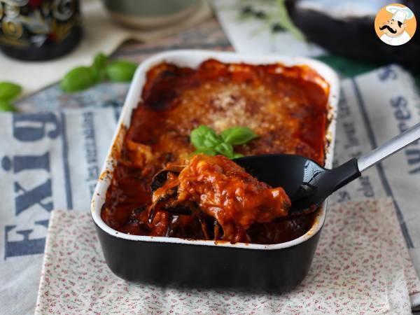Gratin d'aubergines à la Parmigiana - Préparation etape 11