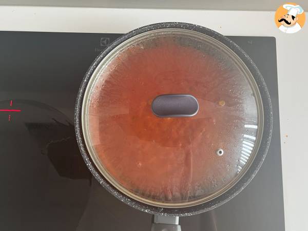 Pâtes à la Sicilienne aux aubergines, la version facile et légère - Pasta alla Norma - Préparation etape 4