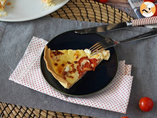 Quiche tomate feta végétarienne, parfait pour emporter en pique-nique! - Préparation etape 6