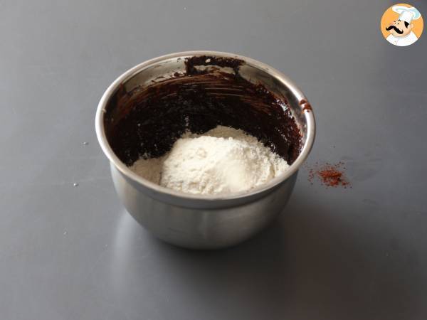 Brownie framboise chocolat, la gourmandise à l'état pur ! - Préparation etape 2