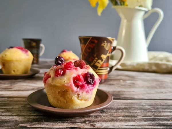 Moelleux gourmand aux fruits rouges - Préparation etape 3