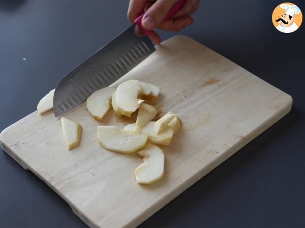 Tartes fines aux pommes - Préparation etape 1