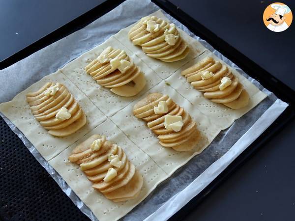Tartes fines aux pommes - Préparation etape 4