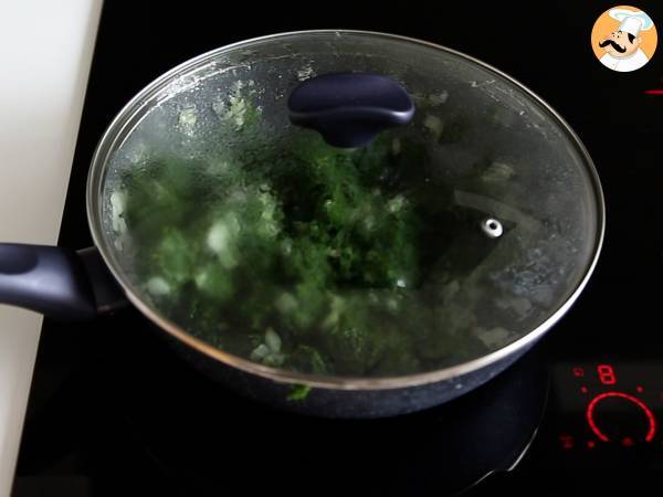 Spanakopita, la tourte Grecque aux épinards et à la feta super facile à préparer - Préparation etape 2