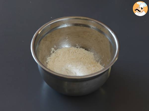 Pancakes aux pommes sans sucre ajouté - Préparation etape 1