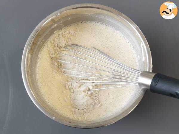 Cheesecake basque - Préparation etape 3