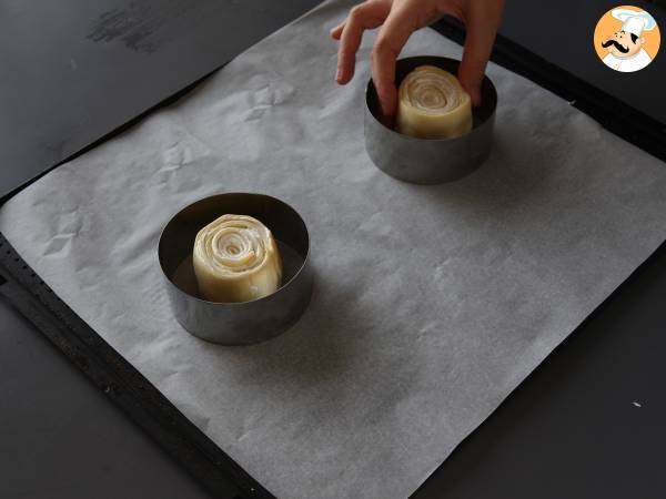 New York roll salé facile au pesto et fromage frais avec 4 ingrédients - Préparation etape 4