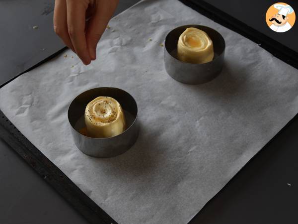 New York roll salé facile au pesto et fromage frais avec 4 ingrédients - Préparation etape 5