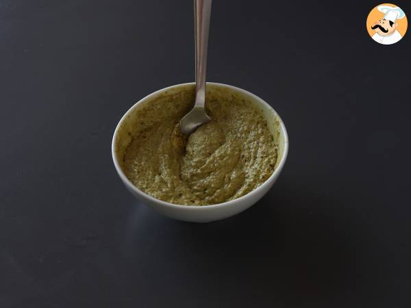 New York roll salé facile au pesto et fromage frais avec 4 ingrédients - Préparation etape 7