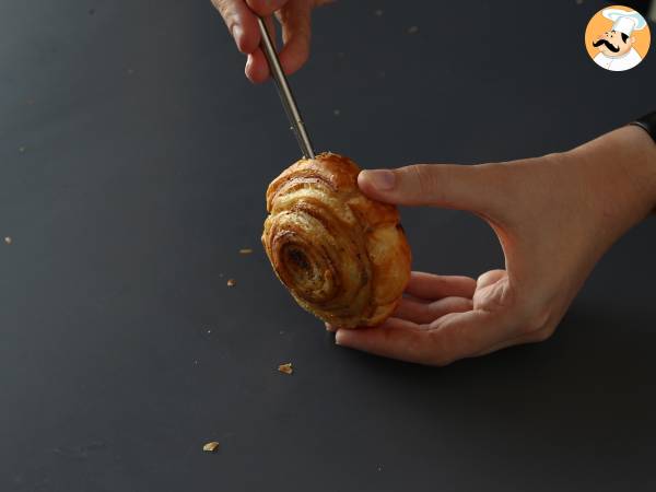 New York roll salé facile au pesto et fromage frais avec 4 ingrédients - Préparation etape 8