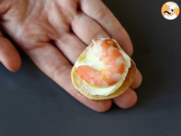 Plateau de blinis garnis, l'apéritif varié et parfait pour les fêtes - Préparation etape 6