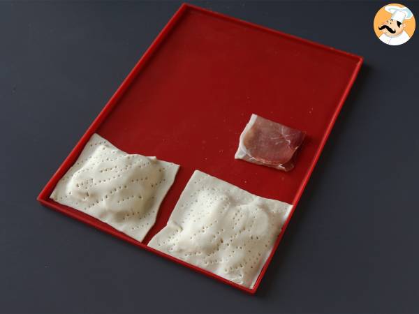 Petites tartes tatin saveur raclette, en portions individuelles - Préparation etape 2