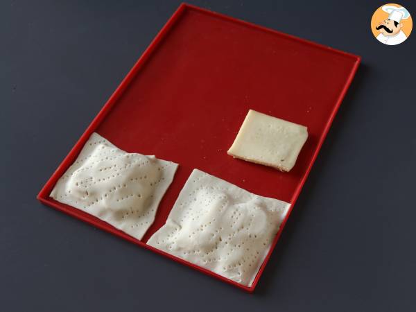 Petites tartes tatin saveur raclette, en portions individuelles - Préparation etape 3