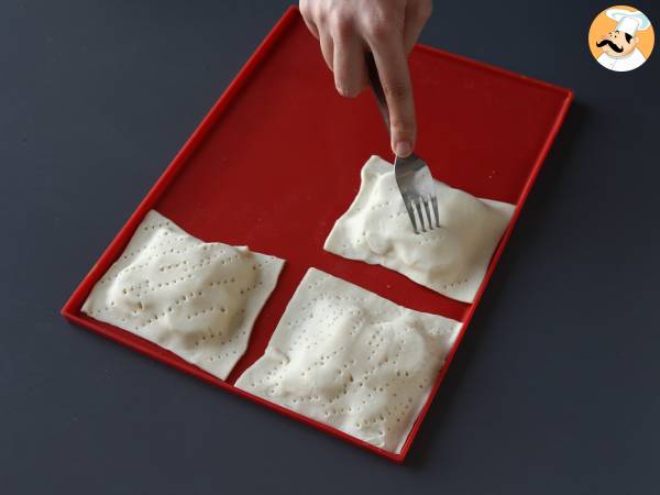 Petites tartes tatin saveur raclette, en portions individuelles - Préparation etape 5