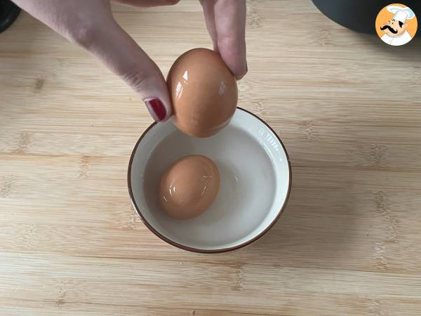 Oeufs à la coque au Air fryer - Préparation etape 3