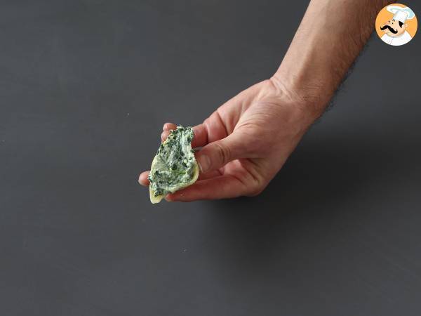 Conchiglioni farcis à la ricotta et aux épinards : La meilleure façon de manger les pâtes! - Préparation etape 6