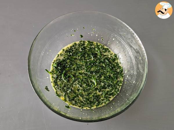 Omelette aux épinards façon frittata, un plat végétarien facile et délicieux - Préparation etape 6