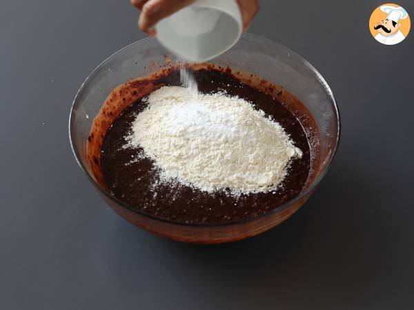 Gâteau au chocolat sans lactose super facile à préparer! - Préparation etape 3