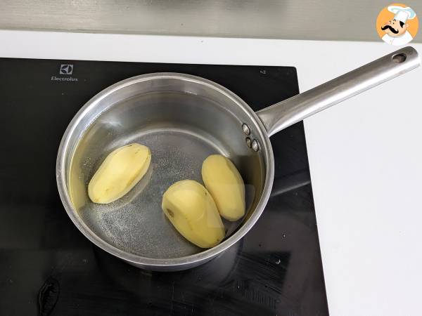 Steak de courgette et pommes de terre au Air Fryer! - Préparation etape 1