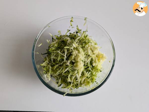 Steak de courgette et pommes de terre au Air Fryer! - Préparation etape 2