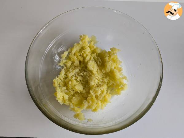 Steak de courgette et pommes de terre au Air Fryer! - Préparation etape 3