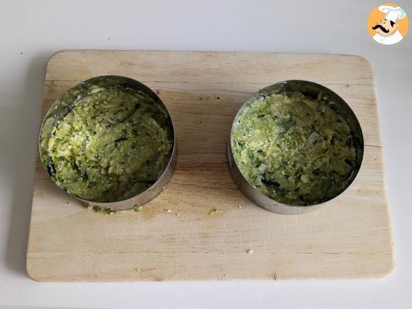Steak de courgette et pommes de terre au Air Fryer! - Préparation etape 6