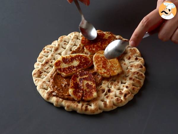 Gyros au halloumi, le sandwich grec en version végétarienne! - Préparation etape 7