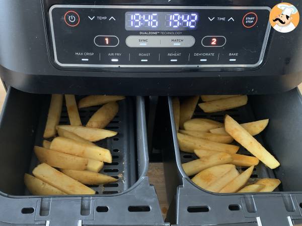 Comment faire des potatoes au Air fryer? De délicieuses frites maison en un rien de temps! - Préparation etape 7