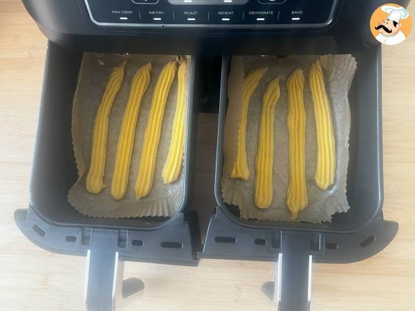 Churros cuits au Air Fryer - Préparation etape 6