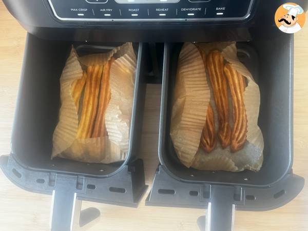 Churros cuits au Air Fryer - Préparation etape 7