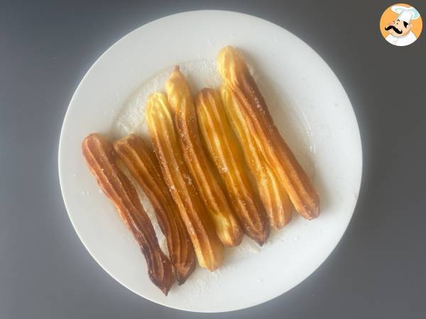 Churros cuits au Air Fryer - Préparation etape 8