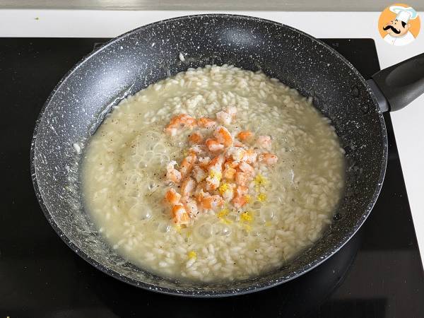 Risotto aux crevettes et au citron, le repas parfait pour épater vos convives - Préparation etape 6