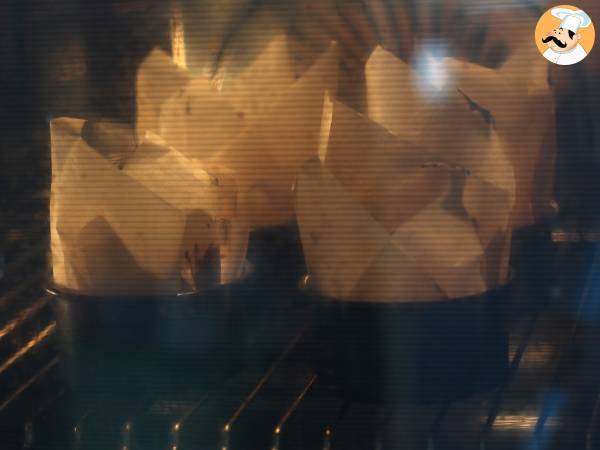 Les meilleurs muffins au chocolat: énormes et bien moelleux - Préparation etape 9