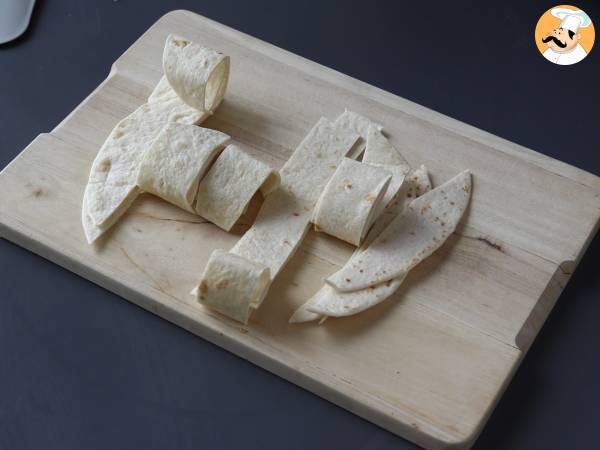 Que faire avec des tortillas? Des petites quiches faciles et économiques! - Préparation etape 1