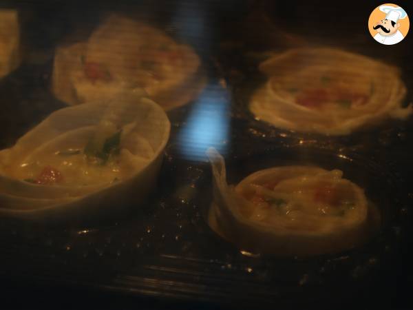 Que faire avec des tortillas? Des petites quiches faciles et économiques! - Préparation etape 6