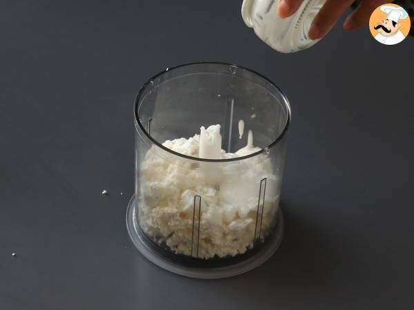 Tartinade crémeuse au potiron et à la feta - Préparation etape 2
