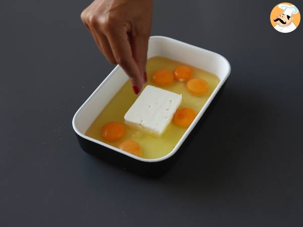 Wrap moelleux et super protéiné aux œufs et à la feta - Préparation etape 3