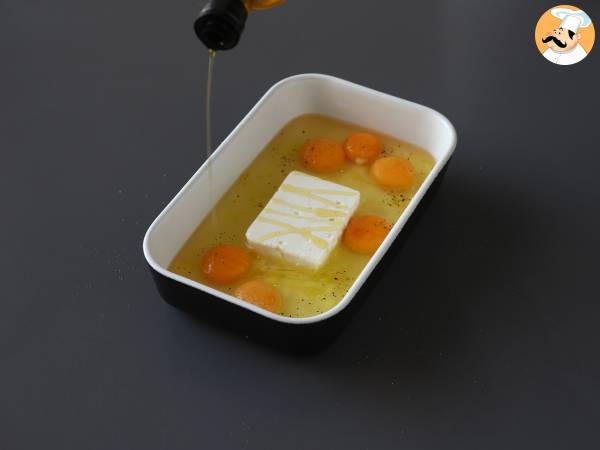 Wrap moelleux et super protéiné aux œufs et à la feta - Préparation etape 4