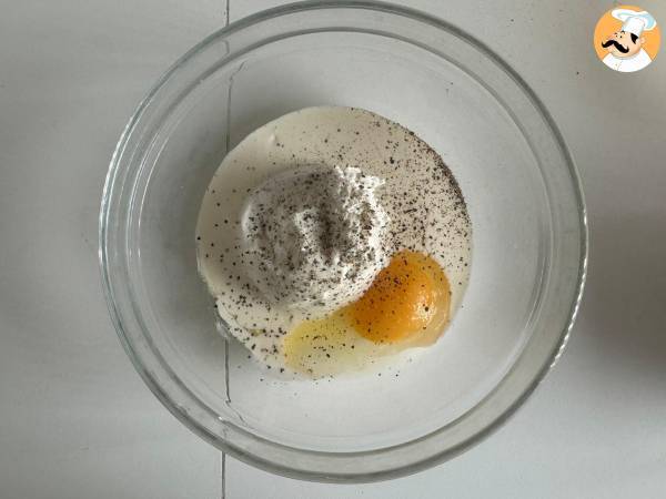 Mini feuilletés aux épinards et chèvre - Préparation etape 2