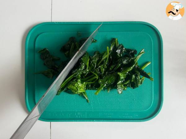 Mini feuilletés aux épinards et chèvre - Préparation etape 4