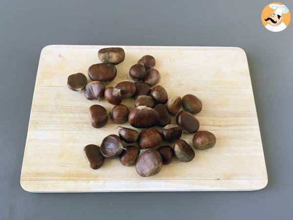 Comment faire cuire des châtaignes au Air Fryer? - Préparation etape 1