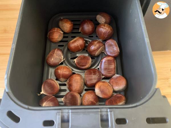 Comment faire cuire des châtaignes au Air Fryer? - Préparation etape 3