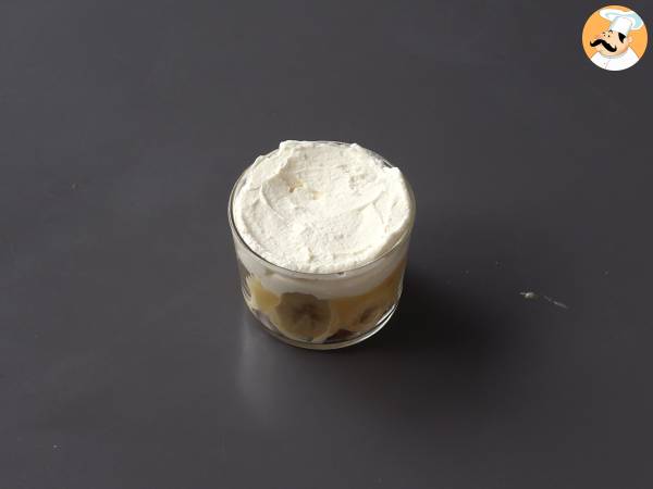 Verrines façon banoffee, pour les fans de banane et de caramel - Préparation etape 11